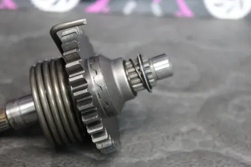 1991 KAWASAKI 97-98 KX125 OEM KICKSTART KICK START SHAFT W IDLER GEAR 13066-1101