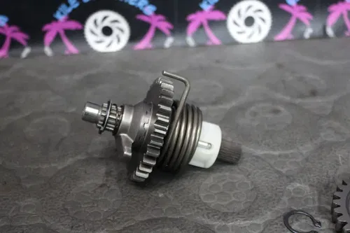 1991 KAWASAKI 97-98 KX125 OEM KICKSTART KICK START SHAFT W IDLER GEAR 13066-1101