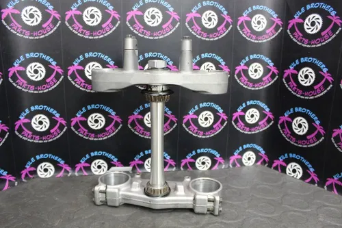 2004 Yamaha YZ450F OEM FRONT FORKS LOWER UPPER TRIPLE TREE STEM CLAMP