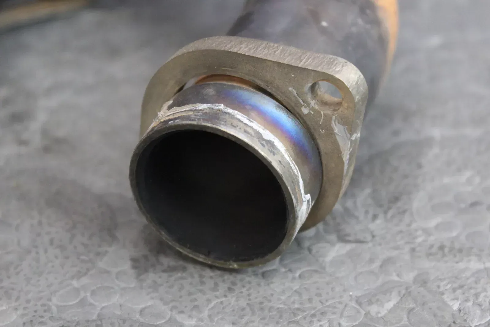 2009 yamaha yz450f OEM EXHAUST PIPE CHAMBER HEADER 2S2-14611