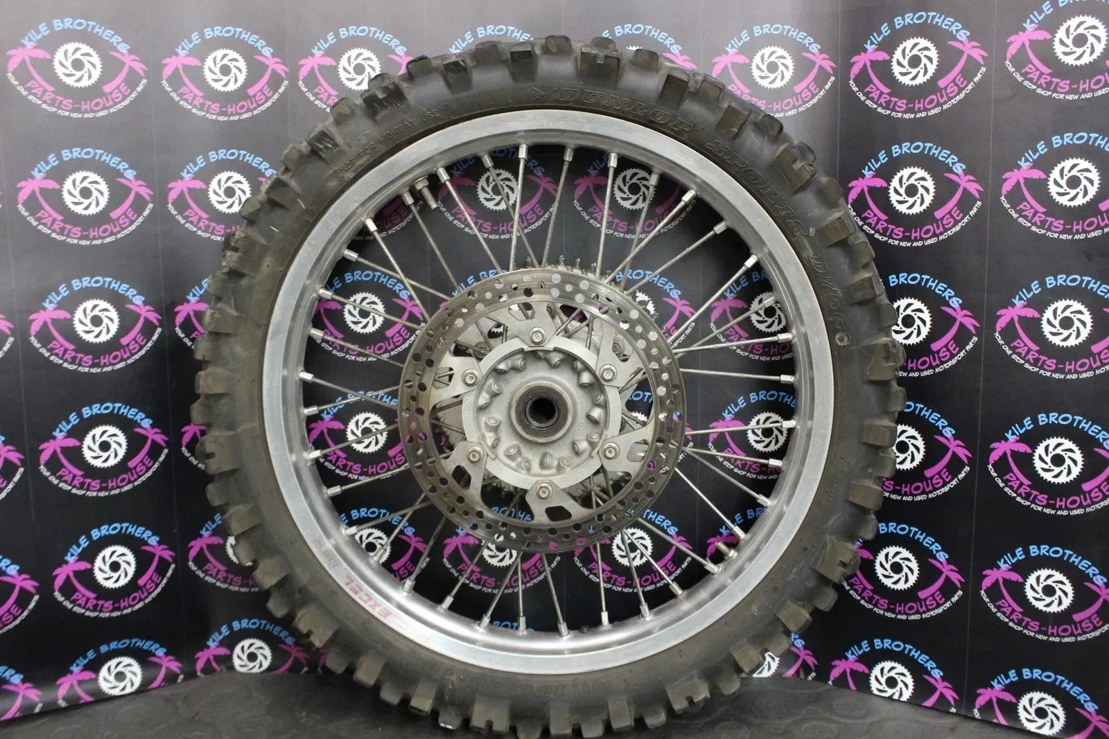 2002 Yamaha 99-22 YZ125 OEM REAR BACK WHEEL RIM HUB 5ET-25311-00-00