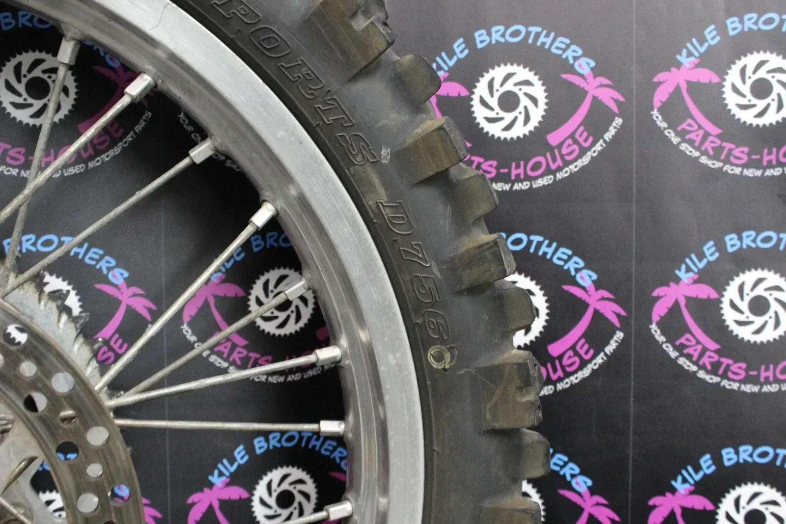 2002 Yamaha 99-22 YZ125 OEM REAR BACK WHEEL RIM HUB 5ET-25311-00-00