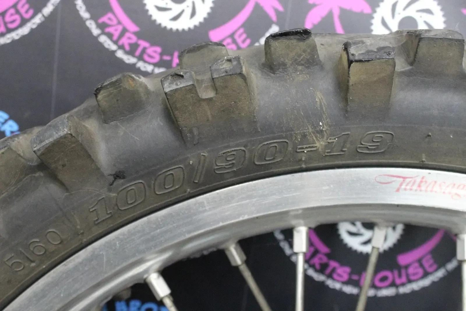 2002 Yamaha 99-22 YZ125 OEM REAR BACK WHEEL RIM HUB 5ET-25311-00-00