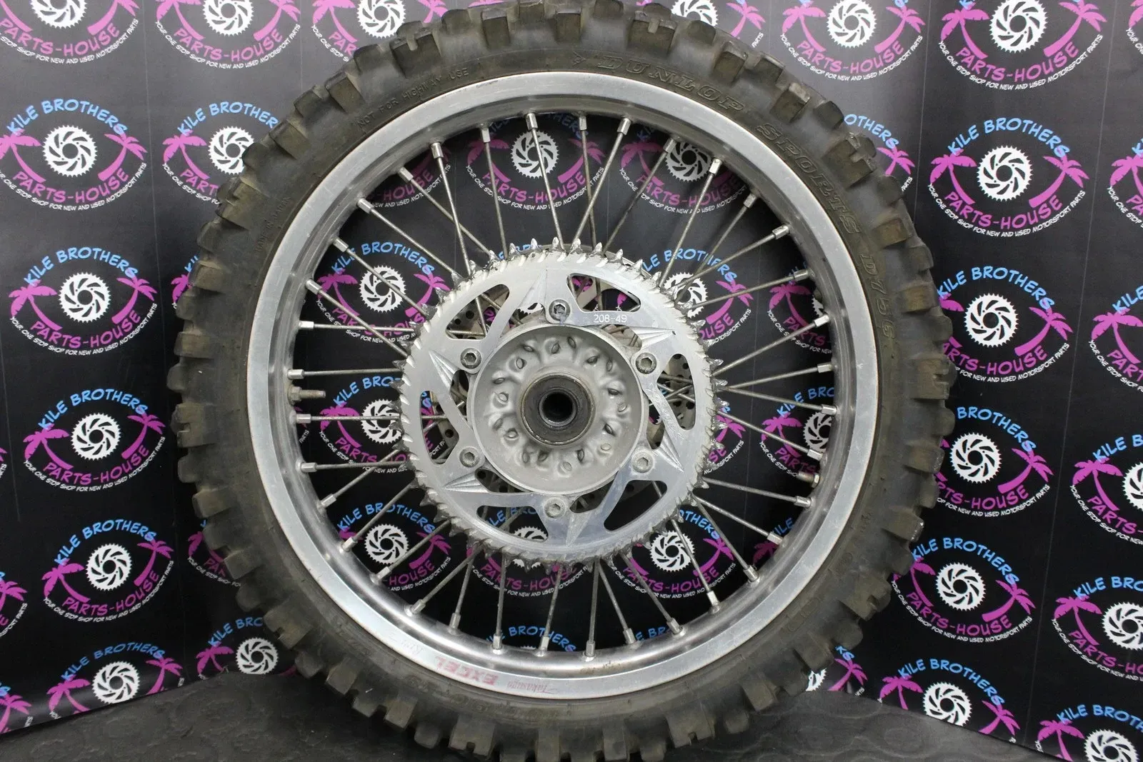 2002 Yamaha 99-22 YZ125 OEM REAR BACK WHEEL RIM HUB 5ET-25311-00-00