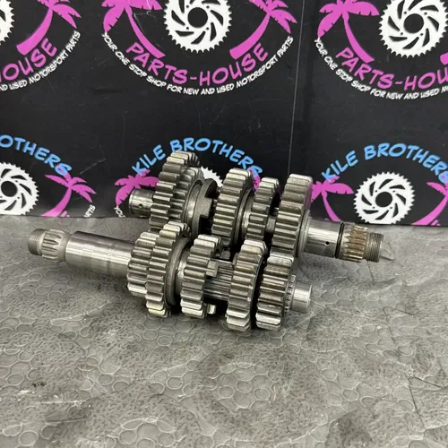 01-07 yamaha yz250f OEM ENGINE TRANSMISSION TRANNY ASSEMBLY GEARS GOOD
