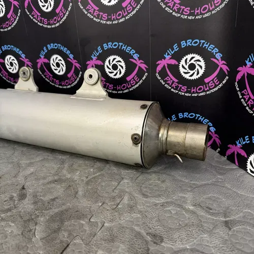 2003 03-05 ktm 450 SX OEM REAR RIGHT MUFFLER EXHAUST SILENCER SLIP ON PIPE
