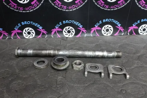1986 Yamaha 83-88 YZ250 OEM REAR AXLE BACK WHEEL RIM PIVOT BOLT AXEL