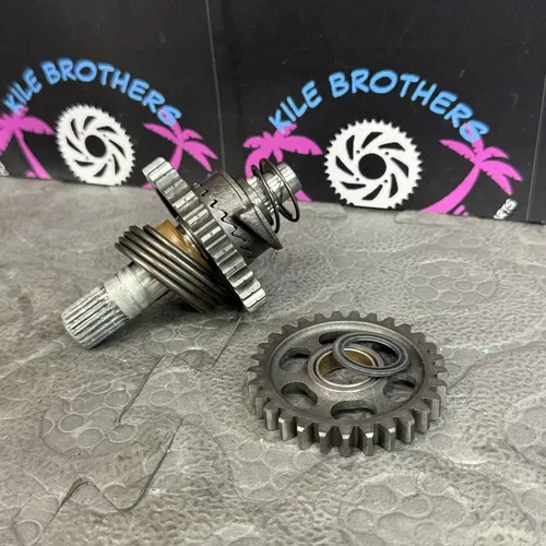 89-07 honda cr125r OEM KICKSTART KICK START SHAFT W IDLER GEAR 28210-KS6-700