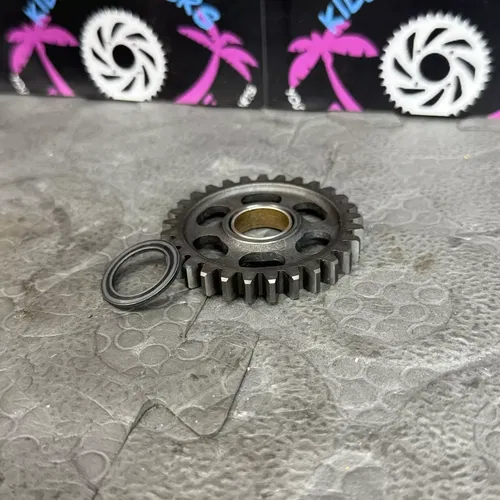 89-07 honda cr125r OEM KICKSTART KICK START SHAFT W IDLER GEAR 28210-KS6-700