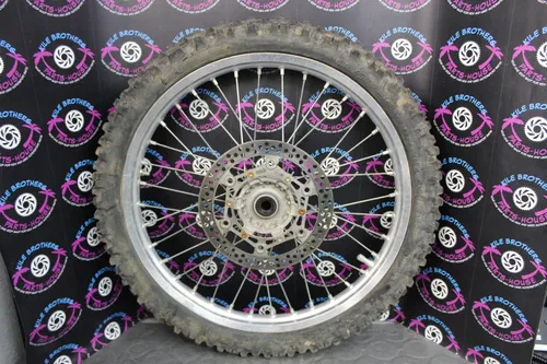 2005 02-05 yamaha yz125 yz250f yz250x OEM FRONT WHEEL RIM HUB TIRE 5NY-25111-00