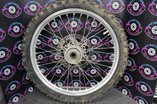 2005 02-05 yamaha yz125 yz250f yz250x OEM FRONT WHEEL RIM HUB TIRE 5NY-25111-00