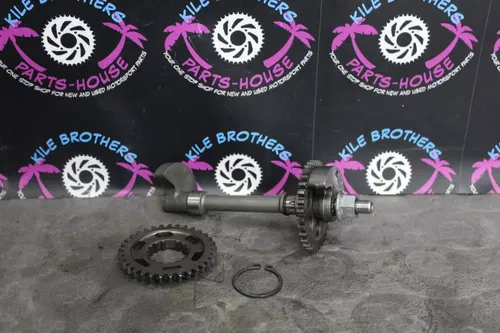 2014 kawasaki kx450f OEM CRANKSHAFT COUNTER BALANCE GEAR BALANCE DRIVE GEAR