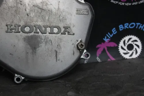 1995 Honda 95-97 CR125R ENGINE MOTOR SIDE CLUTCH COVER 11342-KZ4-620