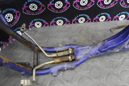 2005 05 Yamaha YZ250F YZ 250 F Main Body Engine Frame Chassis Straight Support