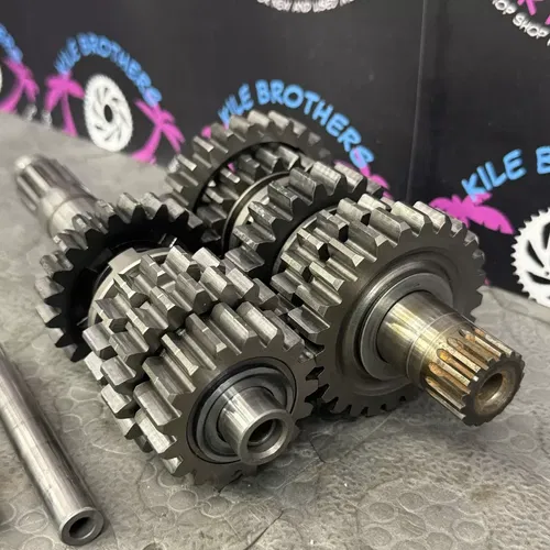 02-05 honda crf450r OEM ENGINE TRANSMISSION TRANNY ASSEMBLY GEARS 23210-MEN-A00