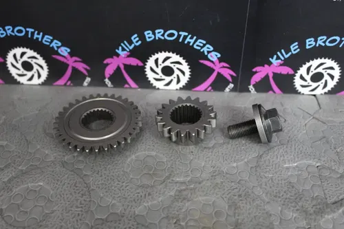 07-09 honda crf250r OEM PRIMARY DRIVE GEAR W BOLT AND WASHER 23121-KRN-A00