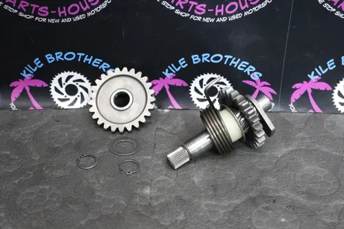 2002 Yamaha 00-04 YZ125 OEM KICKSTART KICK START SHAFT W IDLER GEAR GOOD