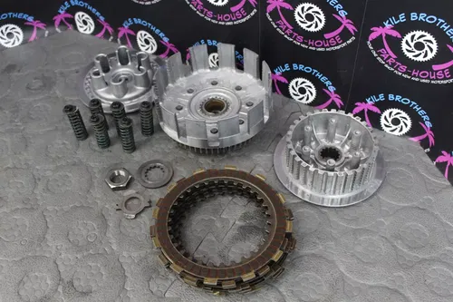 2009 YAMAHA WR450F YZ450F OEM COMPLETE CLUTCH W PLATES CLUTCH BASKET HUB