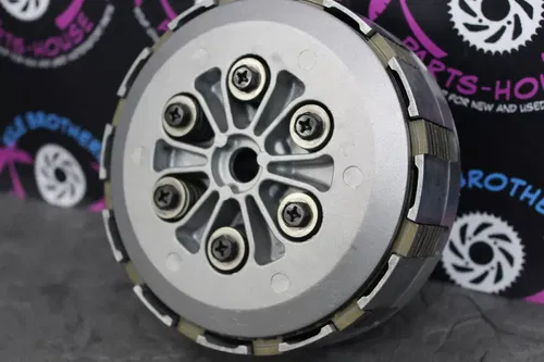 2009 YAMAHA WR450F YZ450F OEM COMPLETE CLUTCH W PLATES CLUTCH BASKET HUB