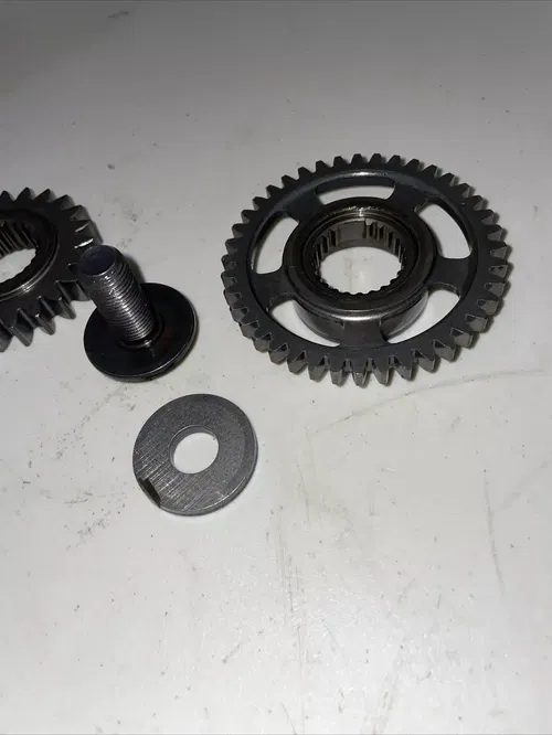 2002 02-08 CRF450R CRF 450R Balancer Drive Gear Primary Crank Bolt Crankshaft B