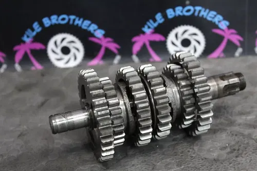 1986 yamaha yz125 OEM ENGINE TRANSMISSION TRANNY ASSEMBLY GEARS