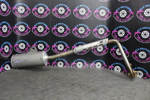 2006 Yamaha TTR50E OEM GYTR MUFFLER EXHAUST SILENCER SLIP ON PIPE