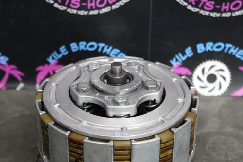 1989 Kawasaki 88-89 KX125 OEM COMPLETE CLUTCH W PLATES BASKET HUB 13095-1199