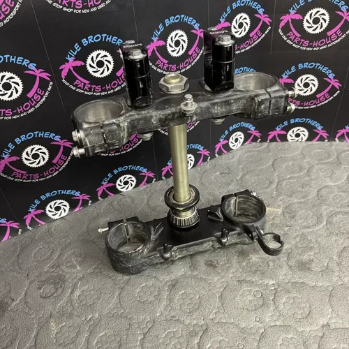 2013 - 2017 kawasaki kx250f OEM FRONT FORKS LOWER UPPER TRIPLE TREE STEM CLAMP