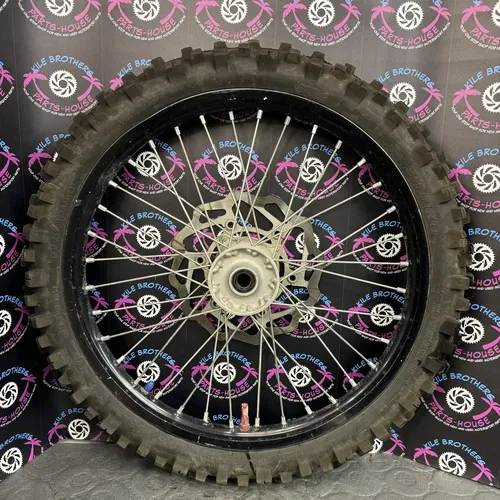 09-18 KAWASAKI KX 250F KX250F OEM** FRONT WHEEL FRONT RIM TIRE NICE 41034-0034