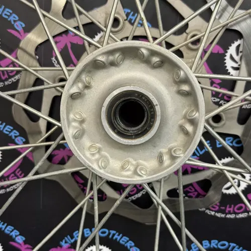 09-18 KAWASAKI KX 250F KX250F OEM** FRONT WHEEL FRONT RIM TIRE NICE 41034-0034