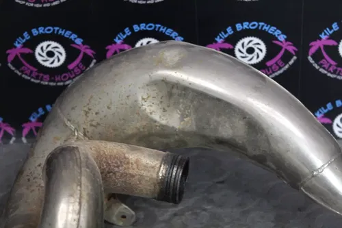 1999 honda cr250r AFTERMARKET GOLD SERIES FMF FATTY EXHAUST PIPE CHAMBER HEADER