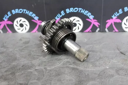1998 yamaha wr400f yz400 yz400f OEM KICKSTART KICK START SHAFT W IDLER GEAR
