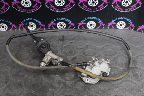 2008 08-15 YZ250F YZ 250F Front Brake Caliper Bracket Master Cylinder ARC Lever