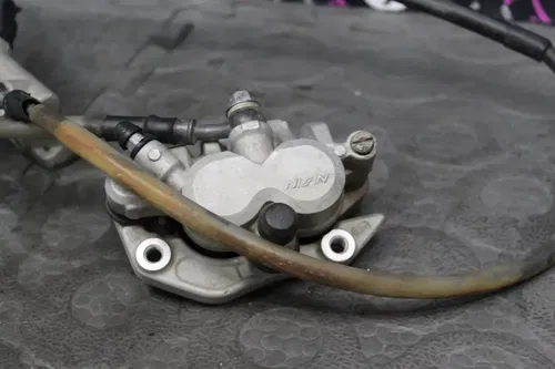 2008 08-15 YZ250F YZ 250F Front Brake Caliper Bracket Master Cylinder ARC Lever