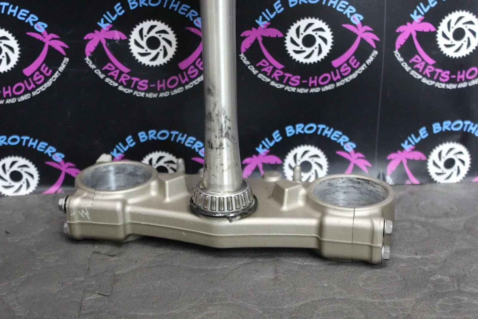 2006 Yamaha YZ450F 06-14 YZ250 OEM FRONT FORKS TRIPLE TREE STEM CLAMPS