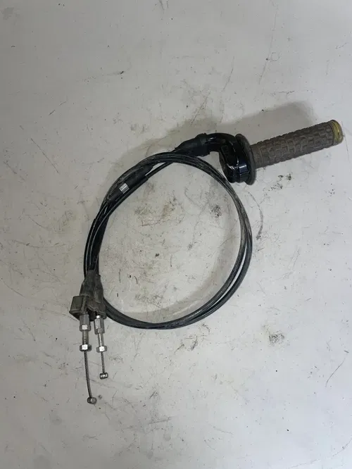 2012 08-12 RMZ450 RMZ 450 Throttle Cable Set Twist Intake Tube RMX450