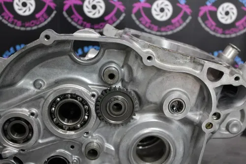 2014 husqvarna fc450 OEM LEFT RIGHT ENGINE MOTOR CRANKCASE CRANK CASES BLOCK