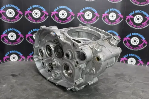 2014 husqvarna fc450 OEM LEFT RIGHT ENGINE MOTOR CRANKCASE CRANK CASES BLOCK