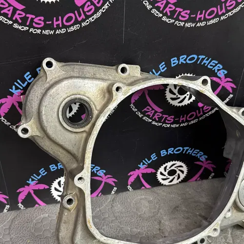 02-05 honda crf450r RIGHT ENGINE MOTOR INNER CLUTCH COVER CASE 11331-MEB-770