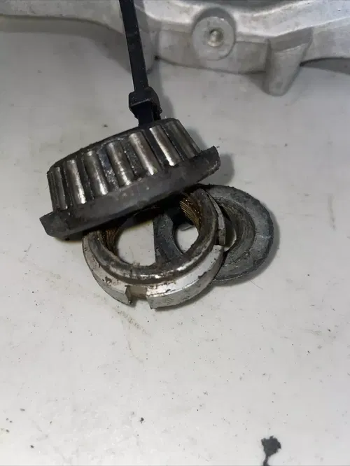 1987 Kawasaki kx 250  kx250 front fork triple clamp