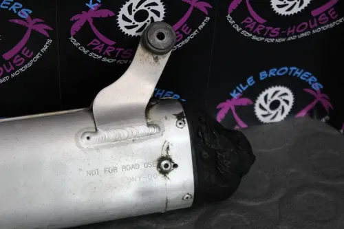 2002 Yamaha 00-03 YZ125 OEM MUFFLER EXHAUST SILENCER SLIP ON PIPE