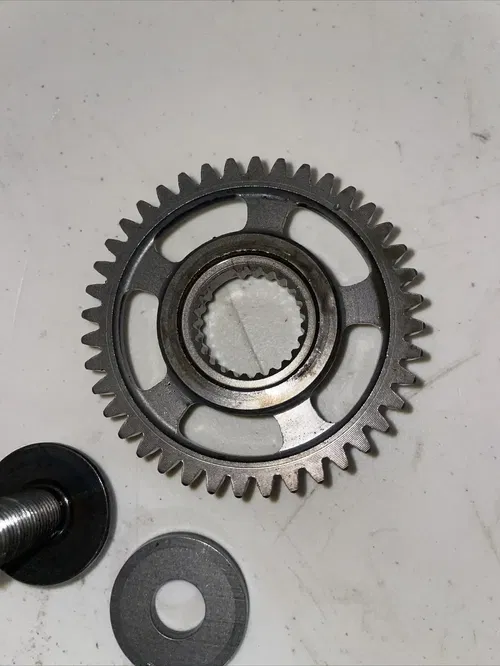 2002 02-08 CRF450R CRF 450R Balancer Drive Gear Primary Crank Bolt Crankshaft B