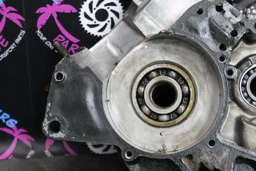 1987 Honda CR125R OEM LEFT RIGHT ENGINE MOTOR CRANKCASE CRANK CASES BLOCK