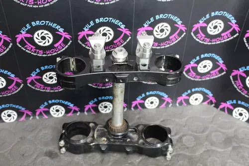 2011 2012 ktm 350 SXF FRONT FORKS LOWER UPPER TRIPLE TREE STEM CLAMP BAR MOUNT