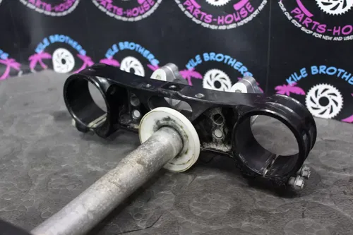 2011 2012 ktm 350 SXF FRONT FORKS LOWER UPPER TRIPLE TREE STEM CLAMP BAR MOUNT