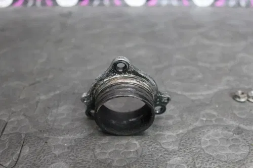 1995 Honda 90-99 CR125R OEM EXHAUST PIPE FLANGE MANIFOLD MOUNT HEADER