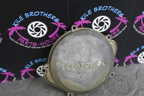 04-08 honda crf250r RIGHT ENGINE MOTOR SIDE CLUTCH COVER 11351-KRN-670