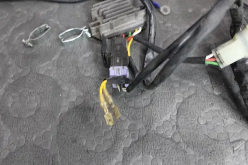 2014 husqvarna fc450 OEM MAIN ENGINE WIRING HARNESS MOTOR WIRE LOOM BRACKET