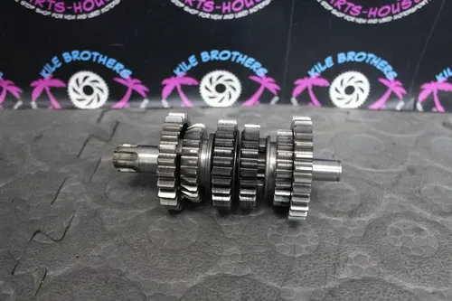 1991 Kawasaki 89-93 KX125 OEM ENGINE TRANSMISSION TRANNY ASSEMBLY GEARS