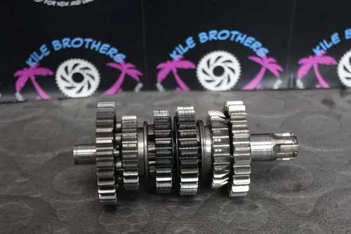 1991 Kawasaki 89-93 KX125 OEM ENGINE TRANSMISSION TRANNY ASSEMBLY GEARS